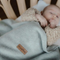 Zaffiro - Oslo Cotton Blanket 75x100, grey