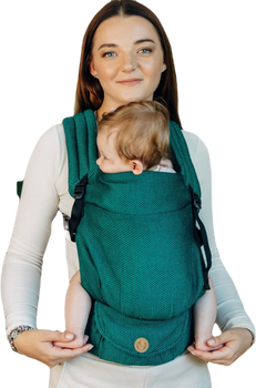 LennyLamb baby carrier - LennyLight - Emerald