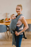 Nosidełko Kavka Handy - Sleet Blue Braid