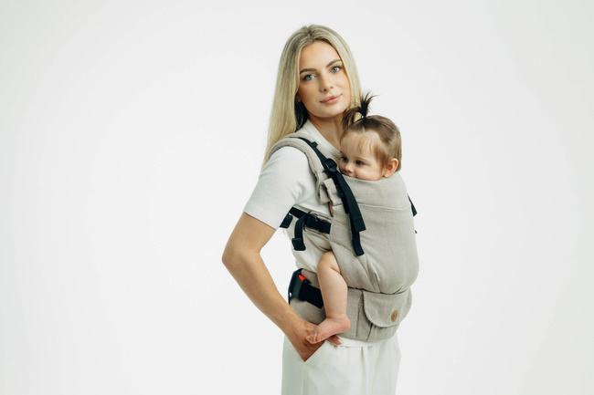 LennyLamb Baby carrier: LennyUpGrade: Peanut Butter