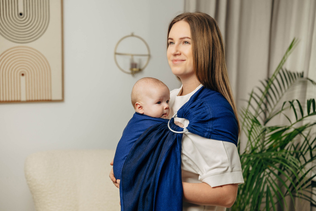 Basic Line LennyLamb Ring Sling - Cobalt