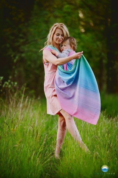 Chusta kółkowa Little Frog - Iolit Tencel