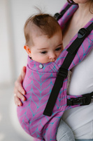 Baby carrier Kavka MultiAge Pro: Rosita Braid Cotton/Tencel
