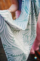 Chusta tkana Little Frog Forrest Plumes