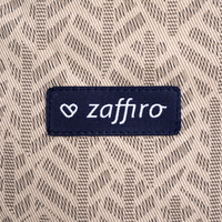 Zaffiro - baby carrier City: Beige Leaves