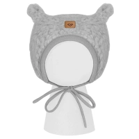 Zaffiro - Violet Hat 100% Wool – Lamb S (0-6m) Grey