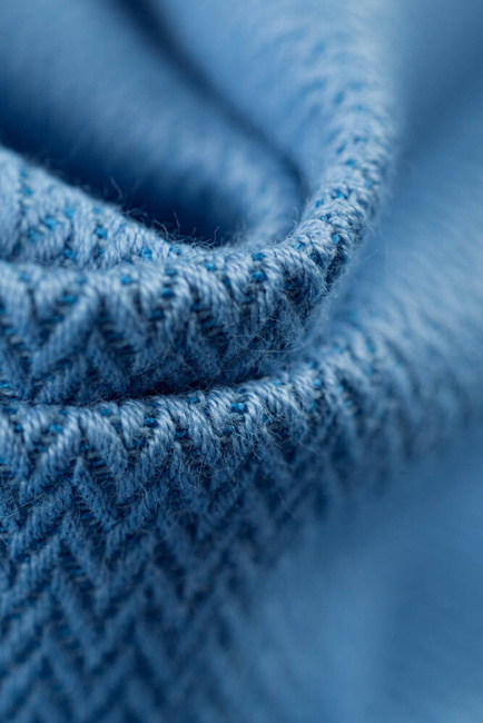 Chusta tkana LennyLamb - Mała Jodełka Skylight