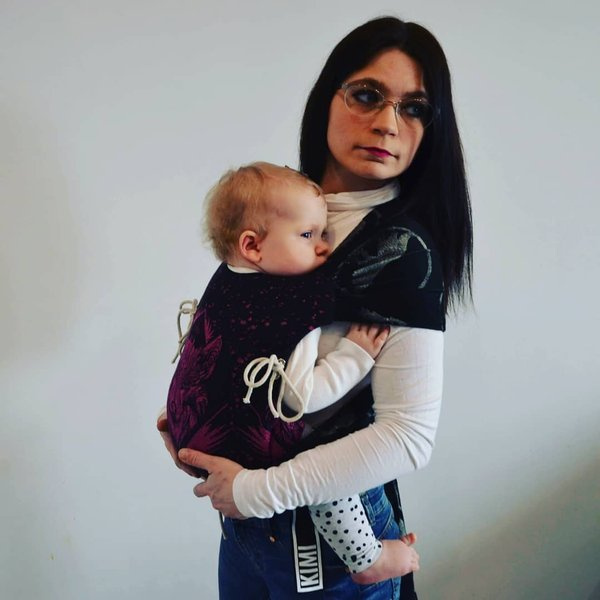 Half Buckle Mimi.EM - Luluna Slings The Wolf Magneta/Lolly Wovens Lupo Goosberry Night