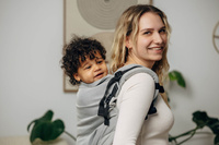 Nosidełko LennyLamb - LennyPreschool: Mała Jodełka Szara