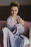 Chusta kółkowa Little Frog - Lovely Lavender