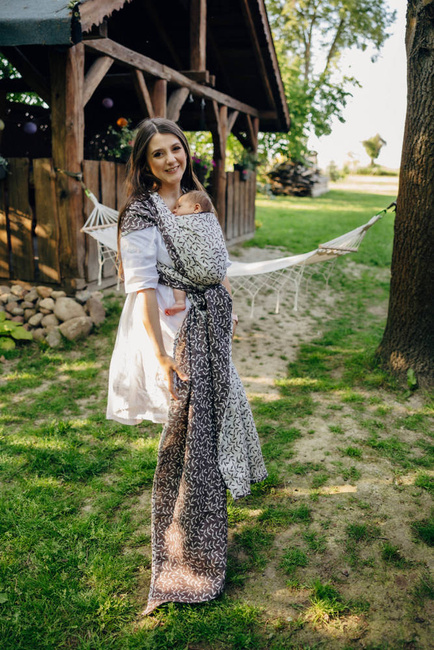 Chusta tkana LennyLamb - Zaczarowany Zakątek: Cocoa