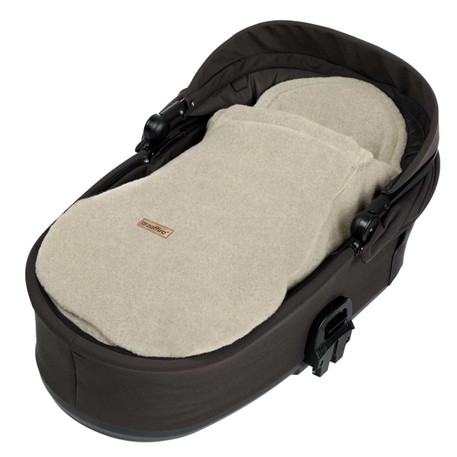 Zaffiro - Śpiworek Mini 0-18 miesięcy Wełna Premium - Sierra Beige