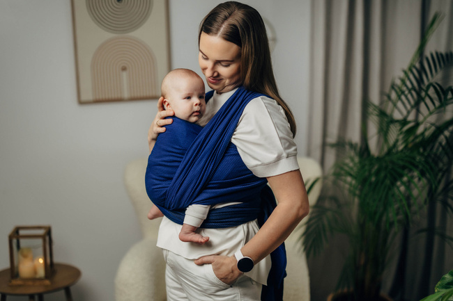 Basic Line Baby Sling Lenny Lamb - Cobalt