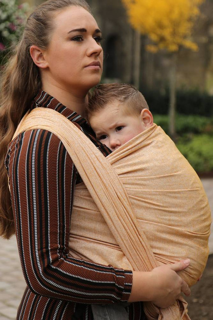 Chusta tkana Yaro Sling - Zero Towel Ochre