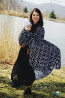 Little Frog Ring Sling - Carbon Edelweiss