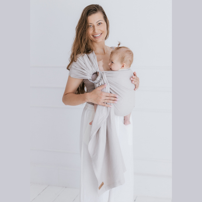 Zaffiro Ring Sling Hug Me - Roma: Beige