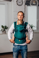 Moje drugie nosidełko LennyLamb - LennyGo Szmaragd