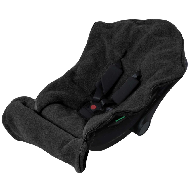 Zaffiro - Śpiworek Mini 0-18 miesięcy Wełna Premium - Sierra Anthracite