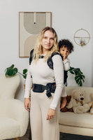 Nosidełko LennyLamb - LennyPreschool: Mała Jodełka Czarny Heban