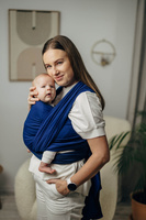 Basic Line Baby Sling Lenny Lamb - Cobalt