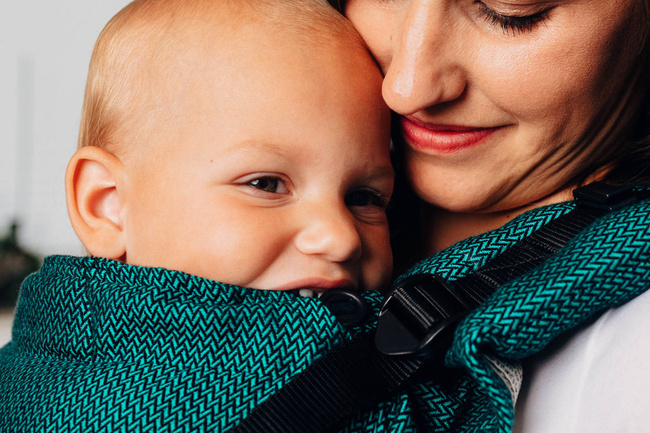 Lenny Lamb Baby carrier: LennyUpGrade Emerald