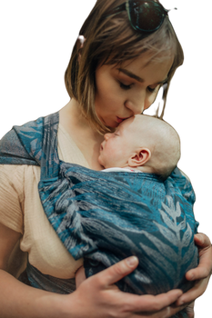 LennyHybrid Half Buckle Carrier - Rainforest Nocturnal