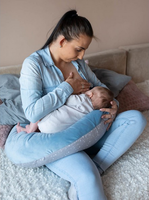 Wielofunkcyjna poduszka do karmienia 3w1 - Blue