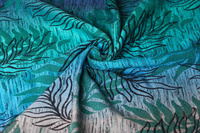 Chusta tkana Yaro Sling - Oasis Duo Aqua Grad Emerald Navy Wool 