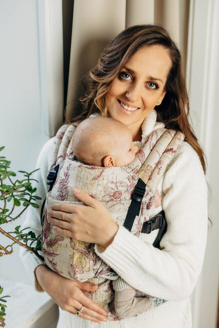 LennyLamb baby carrier LennyLight - Herbarium Reclaimed by Nature
