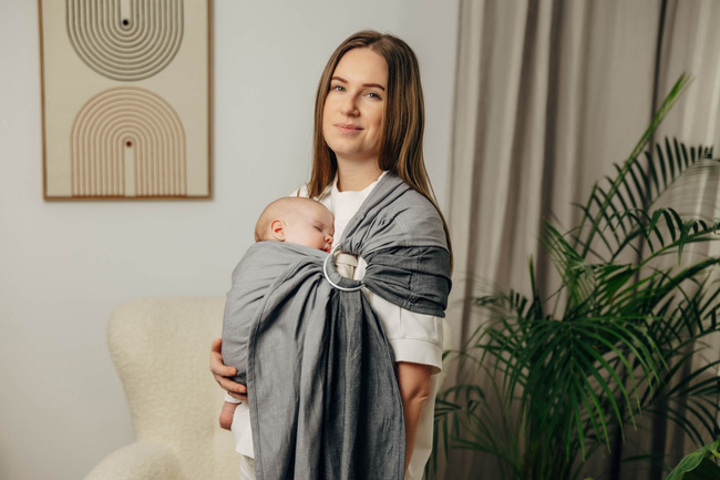 Basic Line LennyLamb Ring Sling - Howlite