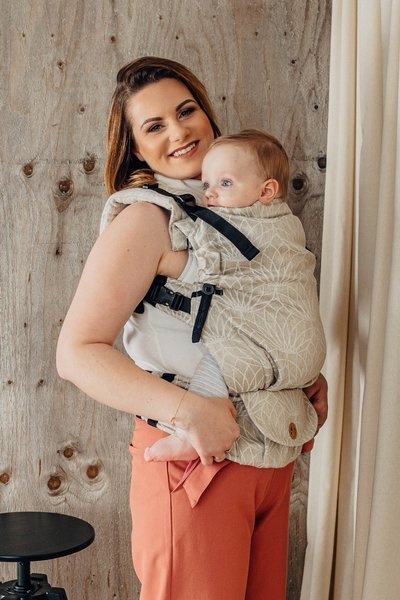 LennyHybrid Half Buckle Carrier - Lotus Natural