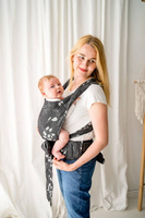 Nosidełko Kavka Handy: Black Eucalyptus bamboo