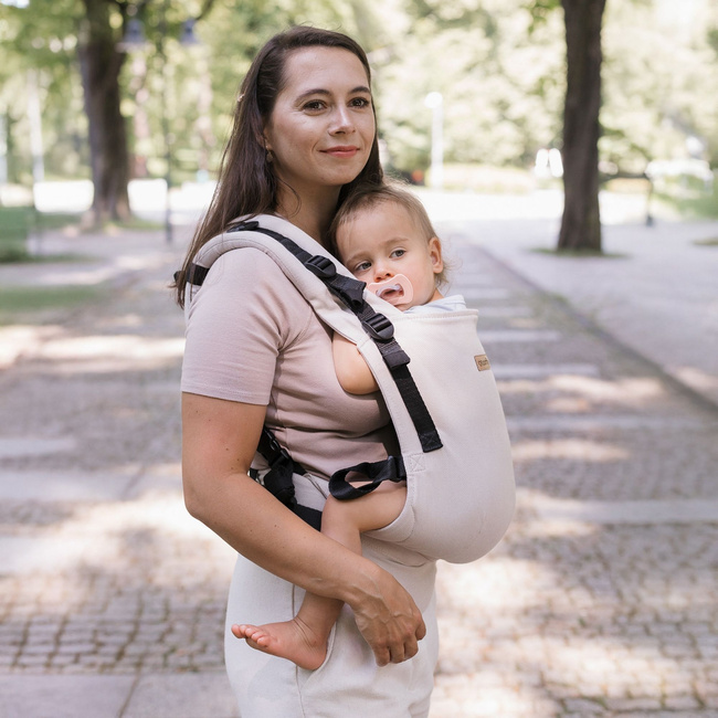 Zaffiro - baby carrier BabyGrow Roma: Beige