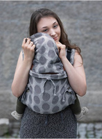 Nosidełko Kinder Hop Multi Soft: Dots Light Grey
