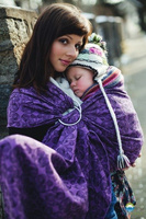 Ring Sling Little Frog Purple Glow