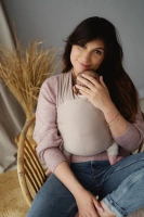 Stretchy/Elastic Baby Sling - Royal Beige