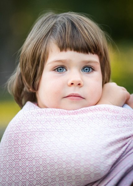 Chusta kółkowa/Ring Sling EverySlings Sweetheart Pink Lady
