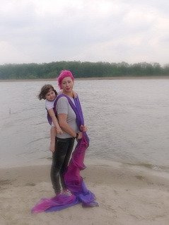 Chusta kółkowa/Ring Sling EverySlings Joy Trail