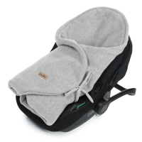 Zaffiro - Woolen wrap 0-12m Sierra Grey