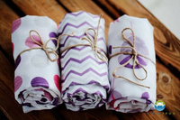 Pieluszka Bambusowa - Pink Mix (3 sztuki)