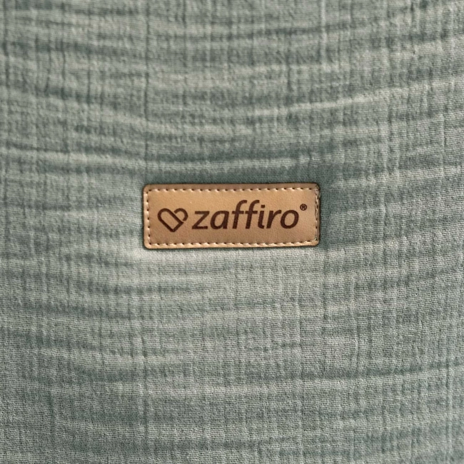 Zaffiro - Zaffiro Full Muslin Sleeping Bag 0.5 TOG 0–6m  - Mint