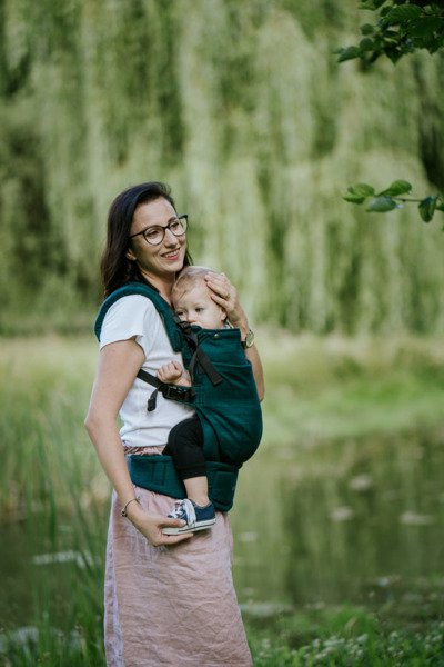 Nosidełko Kavka Multi-Age Baltic Herringbone