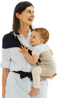 Baby Carrier LennyLamb LennyHip - Peanut Butter