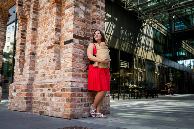 Nosidełko regulowane Qusy - Sand Stories Natural