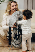 Nosidełko LennyLamb - LennyPreschool: Mała Jodełka Szara