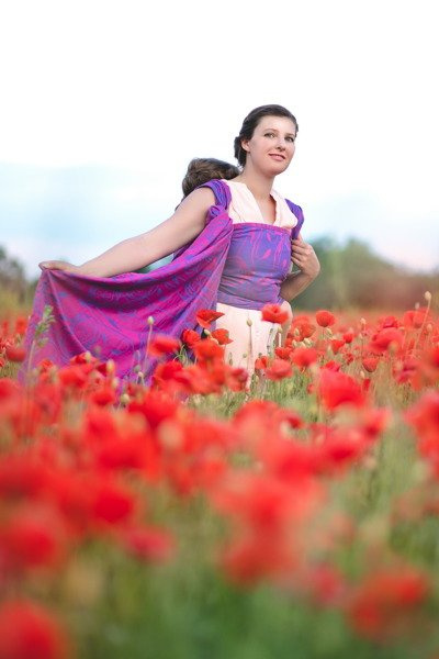 Chusta tkana EverySlings Moonid Princess