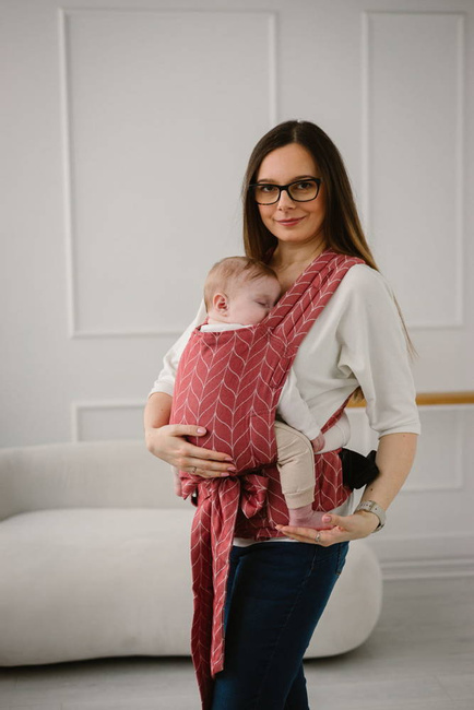 Nosidełko Kavka Handy: Grapefruit Braid