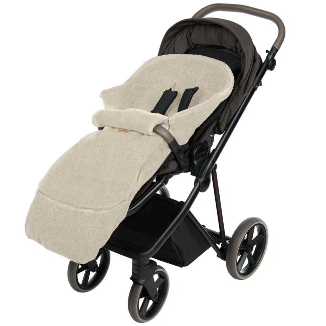 Zaffiro - Śpiworek Maxi 0-36 miesięcy Wełna Premium - Sierra Beige