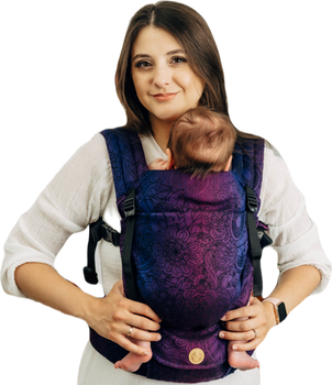 Nosidło LennyLamb LennyLight  -Dzikie Wino Bouquet