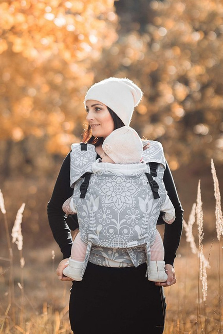 Be Lenka Baby carrier: 4Ever Folk Grey